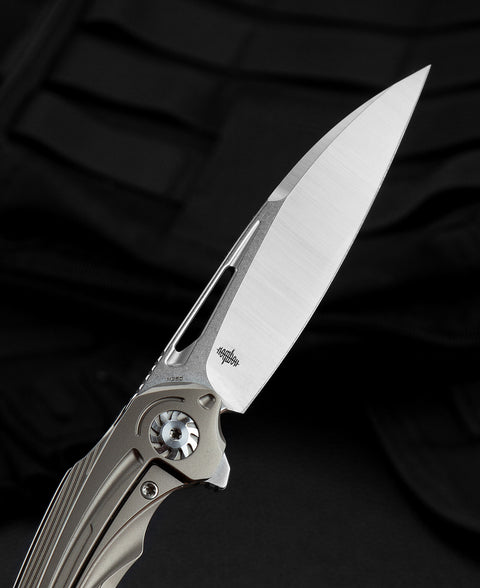 BESTECH WIBRA BT2001D Titanium Handle: 3.43" M390 Blade