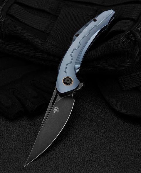 BESTECH MARUKKA BT2002B Titanium Handle: 3.62" M390 Blade