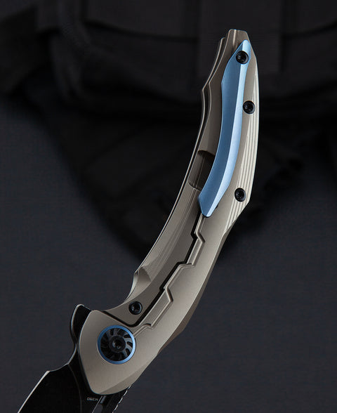 BESTECH MARUKKA BT2002C Titanium Handle: 3.62“ M390 Blade