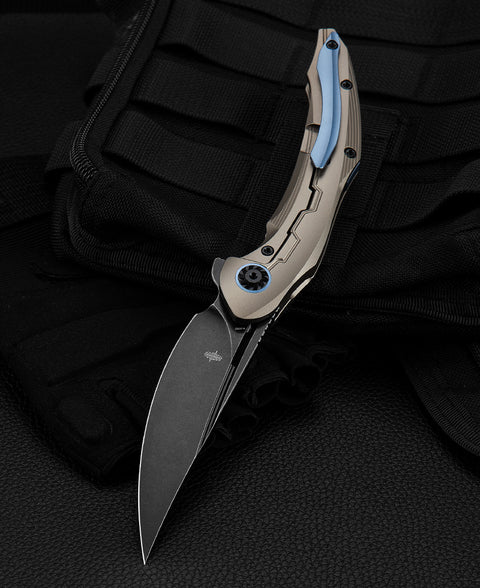 BESTECH MARUKKA BT2002C Titanium Handle: 3.62“ M390 Blade
