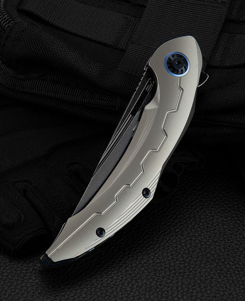 BESTECH MARUKKA BT2002C Titanium Handle: 3.62“ M390 Blade