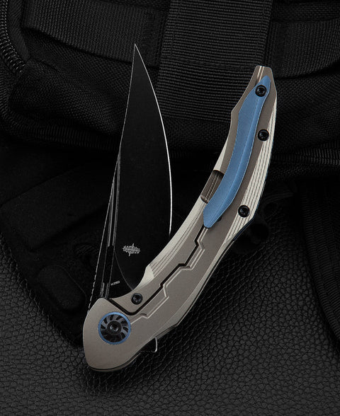 BESTECH MARUKKA BT2002C Titanium Handle: 3.62“ M390 Blade