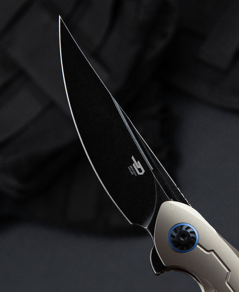 BESTECH MARUKKA BT2002C Titanium Handle: 3.62“ M390 Blade