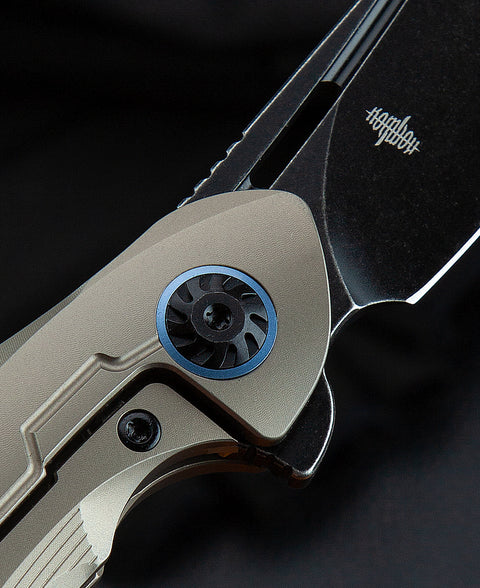 BESTECH MARUKKA BT2002C Titanium Handle: 3.62“ M390 Blade