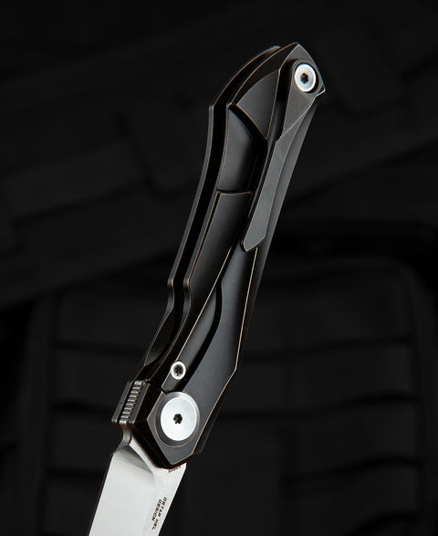 BESTECH IVY BT2004A Titanium Handle: 3.09" S35VN Blade