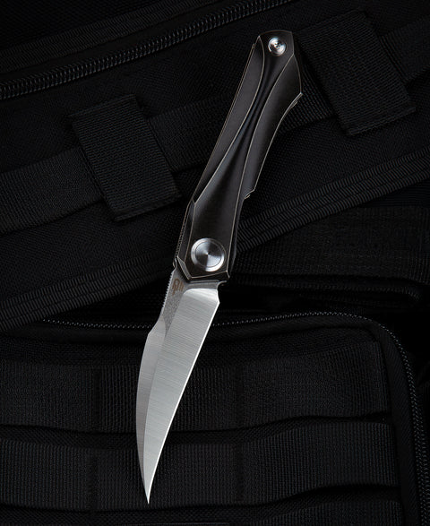 BESTECH IVY BT2004A Titanium Handle: 3.09" S35VN Blade