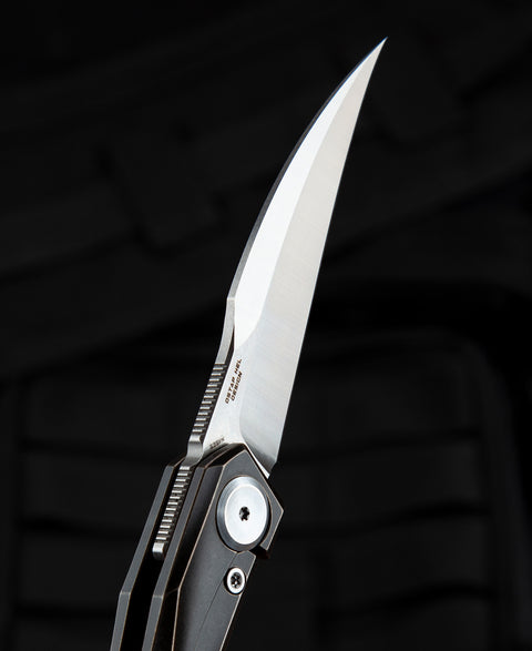 BESTECH IVY BT2004A Titanium Handle: 3.09" S35VN Blade