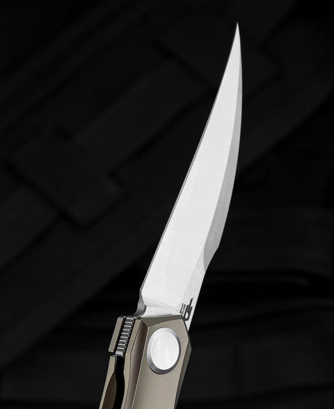 BESTECH IVY BT2004B Titanium Handle: 3.09" S35VN Blade