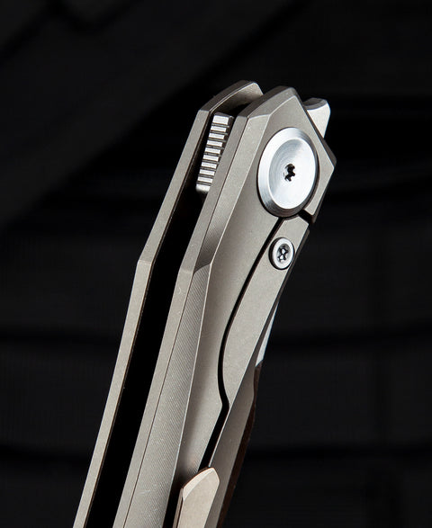 BESTECH IVY BT2004B Titanium Handle: 3.09" S35VN Blade