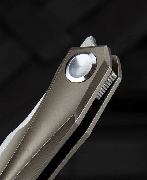 BESTECH IVY BT2004B Titanium Handle: 3.09" S35VN Blade
