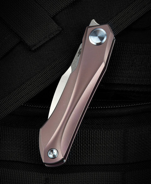 BESTECH IVY BT2004C Titanium Handle: 3.09" S35VN Blade