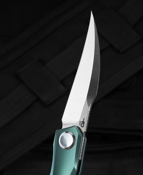 BESTECH IVY BT2004D Titanium Handle: 3.09" S35VN Blade