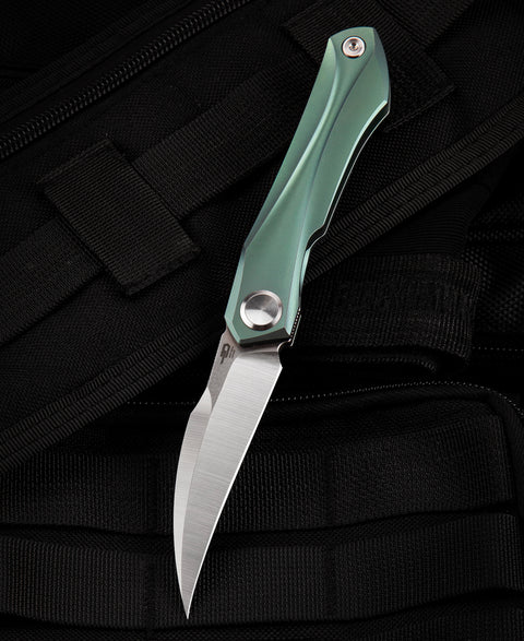 BESTECH IVY BT2004D Titanium Handle: 3.09" S35VN Blade