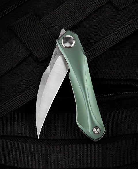 BESTECH IVY BT2004D Titanium Handle: 3.09" S35VN Blade