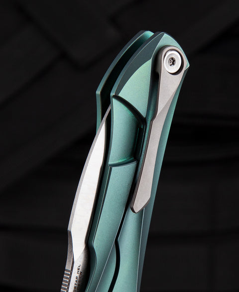 BESTECH IVY BT2004D Titanium Handle: 3.09" S35VN Blade
