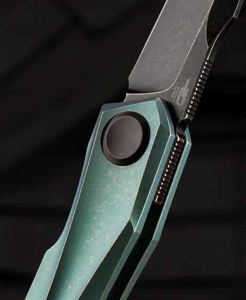 BESTECH IVY BT2004E Titanium Handle: 3.09" S35VN Blade