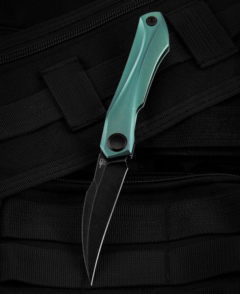 BESTECH IVY BT2004E Titanium Handle: 3.09" S35VN Blade