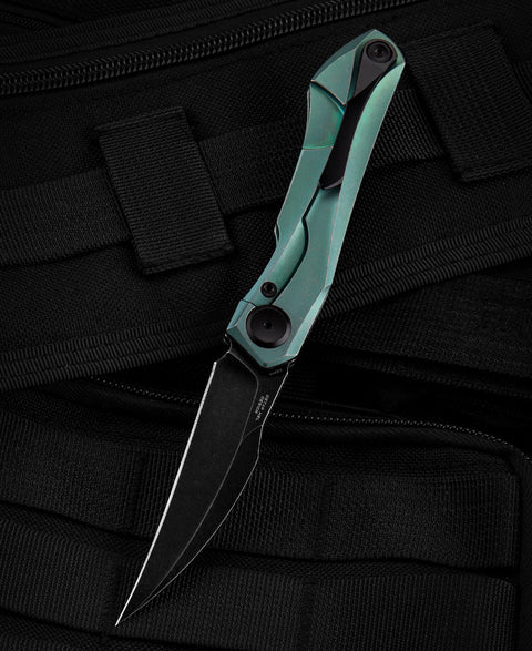 BESTECH IVY BT2004E Titanium Handle: 3.09" S35VN Blade