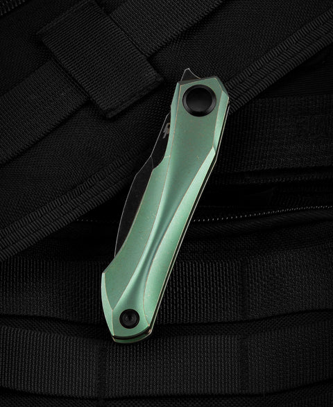 BESTECH IVY BT2004E Titanium Handle: 3.09" S35VN Blade