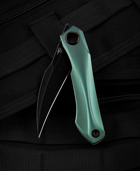 BESTECH IVY BT2004E Titanium Handle: 3.09" S35VN Blade