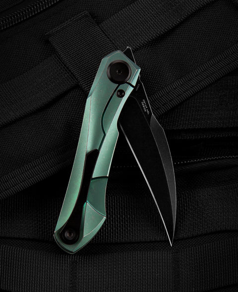 BESTECH IVY BT2004E Titanium Handle: 3.09" S35VN Blade