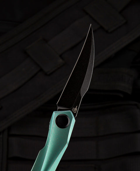 BESTECH IVY BT2004E Titanium Handle: 3.09" S35VN Blade