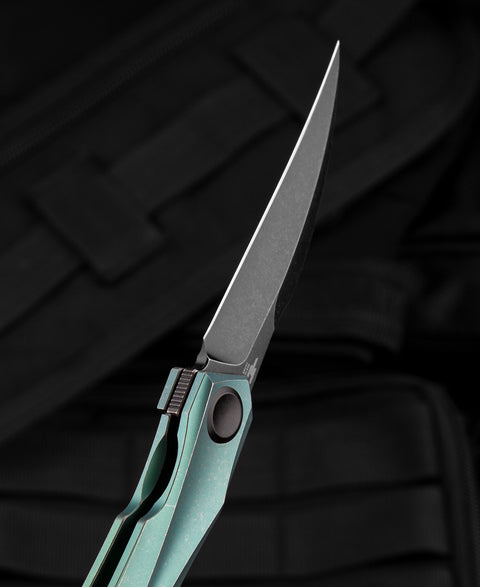 BESTECH IVY BT2004E Titanium Handle: 3.09" S35VN Blade