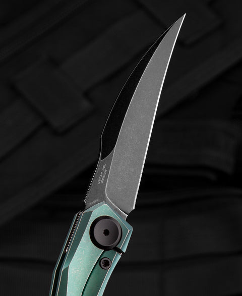 BESTECH IVY BT2004E Titanium Handle: 3.09" S35VN Blade