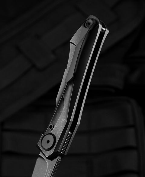 BESTECH IVY BT2004F Titanium Handle: 3.09" S35VN Blade