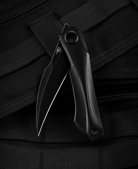 BESTECH IVY BT2004F Titanium Handle: 3.09" S35VN Blade