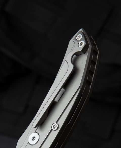 BESTECH EXPLOIT BT2005A Titanium Handle: 3.15" S35VN Blade