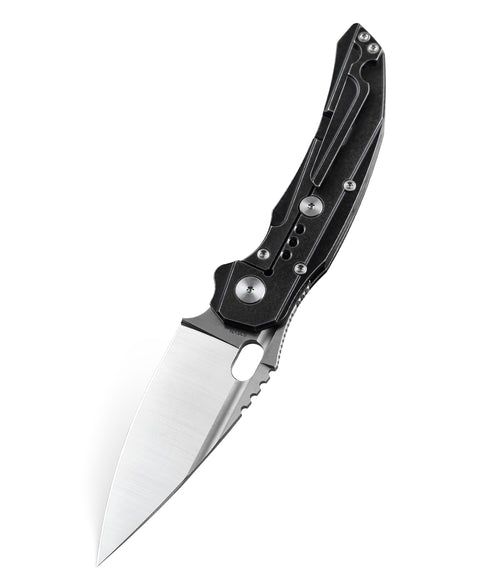 BESTECH EXPLOIT BT2005B Titanium Handle: 3.15" S35VN Blade