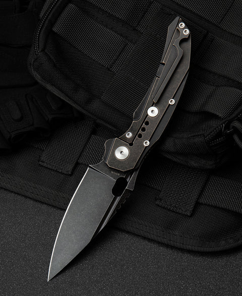 BESTECH EXPLOIT BT2005C Titanium Handle: 3.15" S35VN Blade