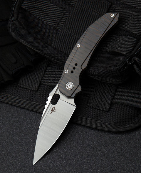 BESTECH EXPLOIT BT2005D Titanium Handle: 3.15" S35VN Blade