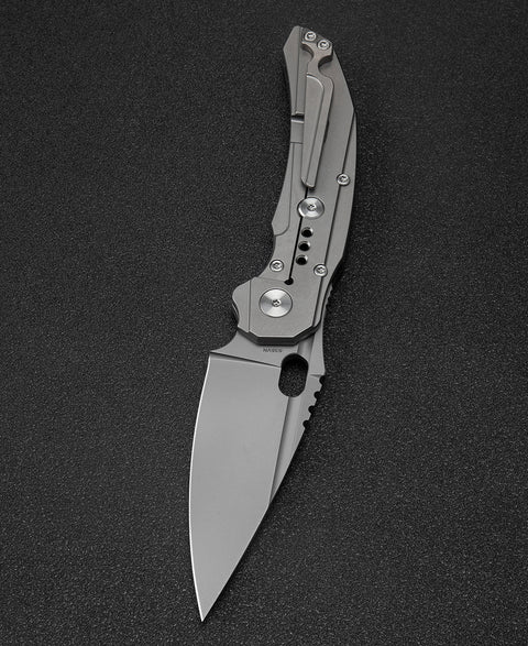 BESTECH EXPLOIT BT2005F Titanium+Carbon Fiber  Handle: 3.15" S35VN Blade