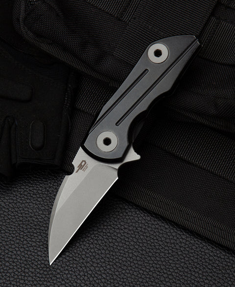 BESTECH 2500 DELTA BT2006C Titanium Handle: 2.52" S35VN Blade