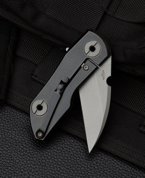 BESTECH 2500 DELTA BT2006C Titanium Handle: 2.52" S35VN Blade