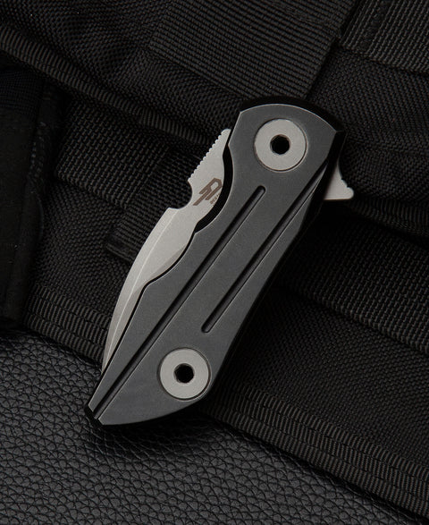 BESTECH 2500 DELTA BT2006C Titanium Handle: 2.52" S35VN Blade