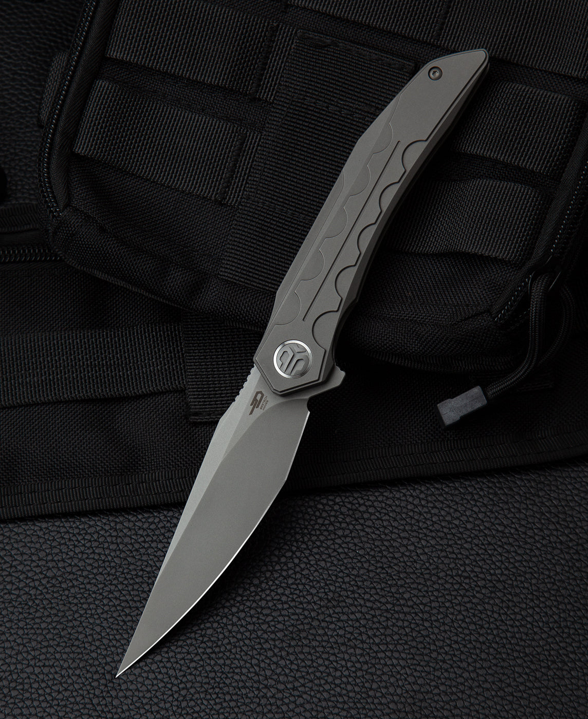 BESTECH SAMARI BT2009A Titanium Handle: 3.82" M390 Blade– Bestech Knives