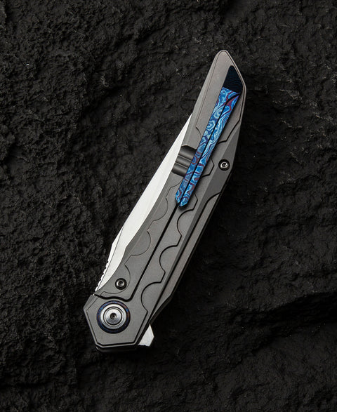 BESTECH  SAMARI BT2009E Titanium Handle: 3.82" M390 Blade