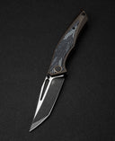 BESTECH TOGATTA BT2102B Titanium+G10 Inlay Handle: 3.74