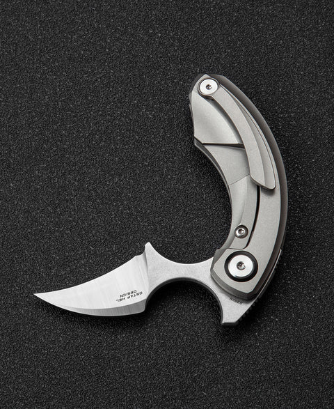 BESTECH STRELIT BT2103A 6AL4V Titanium Handle: 2.19" S35VN Blade
