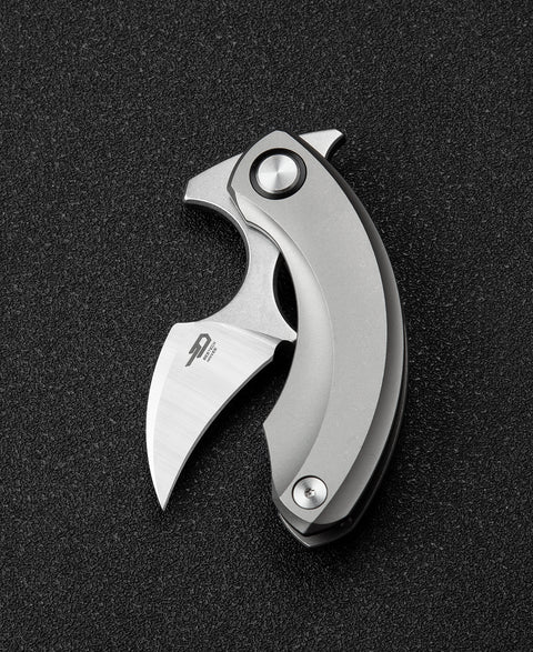 BESTECH STRELIT BT2103A 6AL4V Titanium Handle: 2.19" S35VN Blade