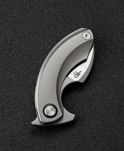 BESTECH STRELIT BT2103A 6AL4V Titanium Handle: 2.19" S35VN Blade