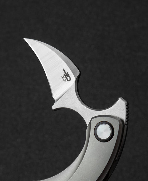 BESTECH STRELIT BT2103A 6AL4V Titanium Handle: 2.19" S35VN Blade