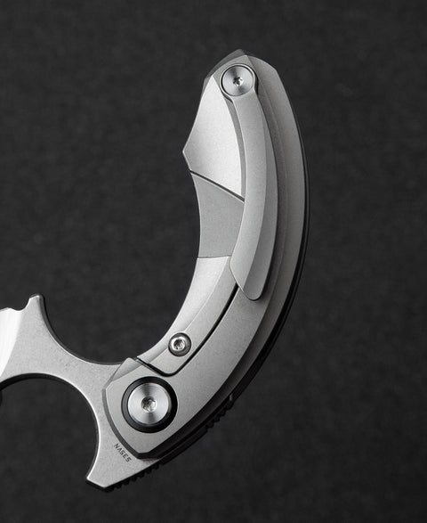 BESTECH STRELIT BT2103A 6AL4V Titanium Handle: 2.19" S35VN Blade