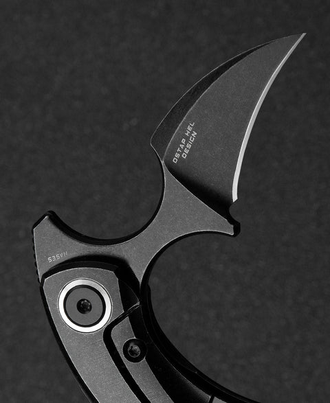 BESTECH STRELIT BT2103C 6AL4V Titanium Handle: 2.19" S35VN Blade