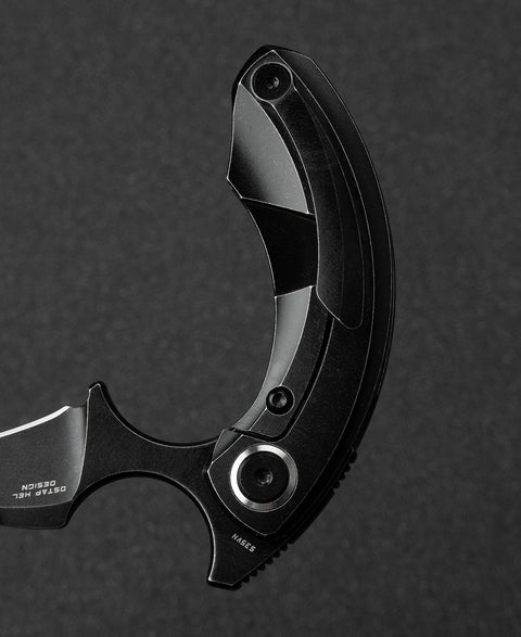BESTECH STRELIT BT2103C 6AL4V Titanium Handle: 2.19" S35VN Blade