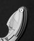 BESTECH  STRELIT Titanium Handle: 2.19" Damascus Blade BT2103G