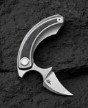 BESTECH STRELIT BT2103M Titanium+Marble Carbon Fiber Inlay Handle: 2.19